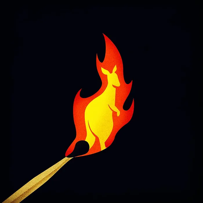 32 Artists From All Over The World Pay Respect To The Australian Bushfires With Beautiful Art