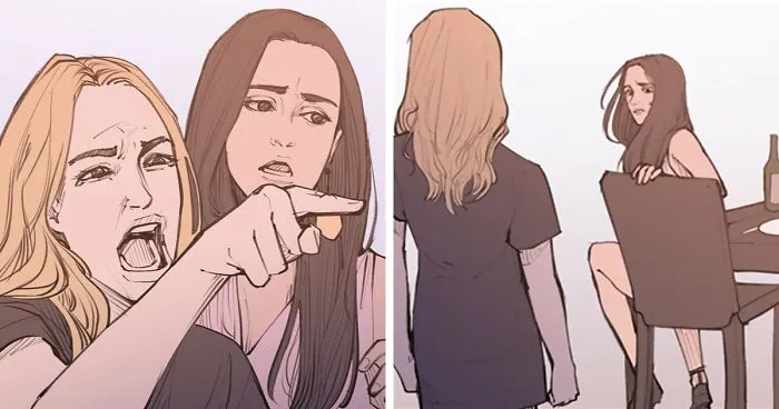 Artist Gives The "Woman Yelling At A Cat" Meme A Deep Twist