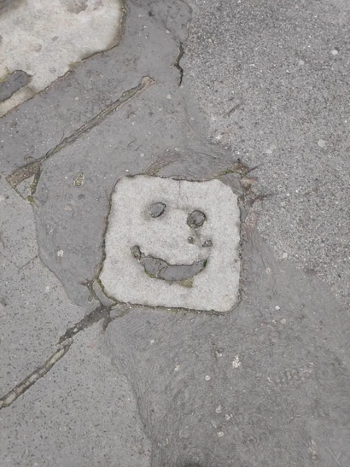 "This road is smiling to us!"