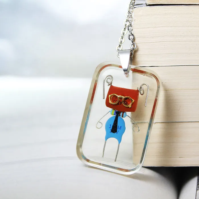 I Turned Electronic Components Into Adoptable Tiny Robots