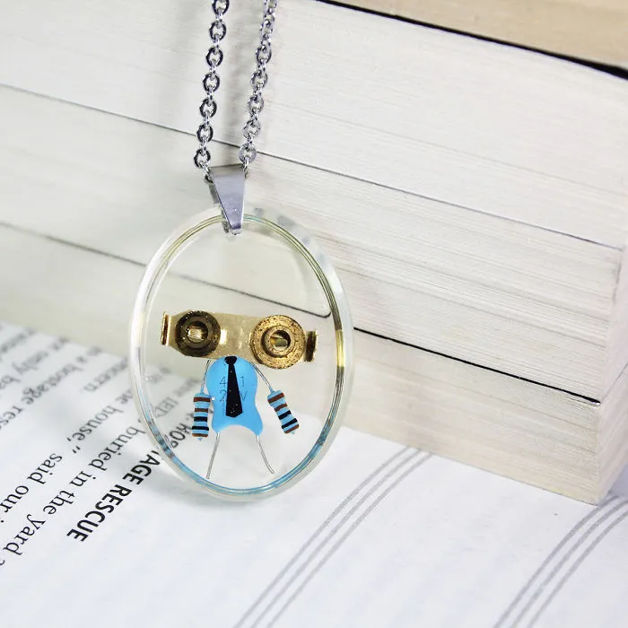 I Turned Electronic Components Into Adoptable Tiny Robots