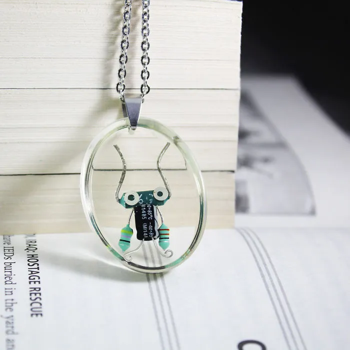 I Turned Electronic Components Into Adoptable Tiny Robots