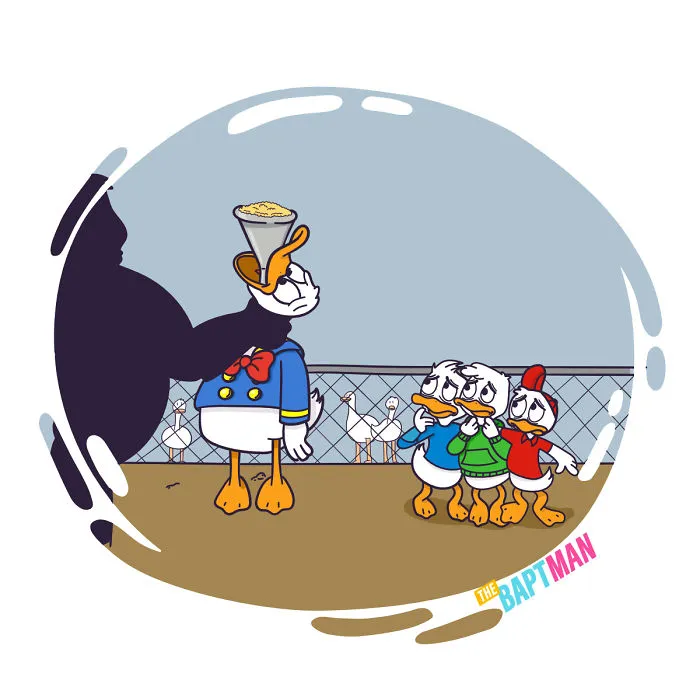 Donald Duck, Force-Feeding And Foie Gras