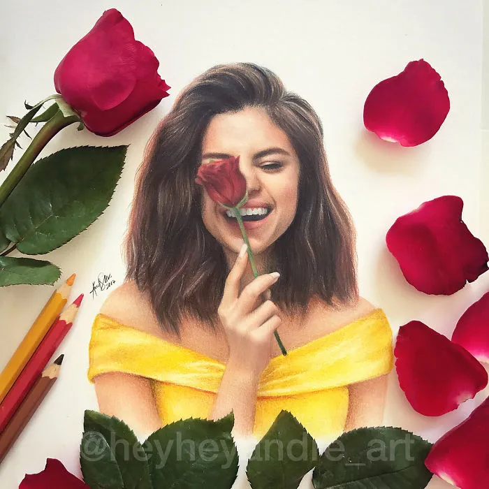 Selena Gomez As Belle