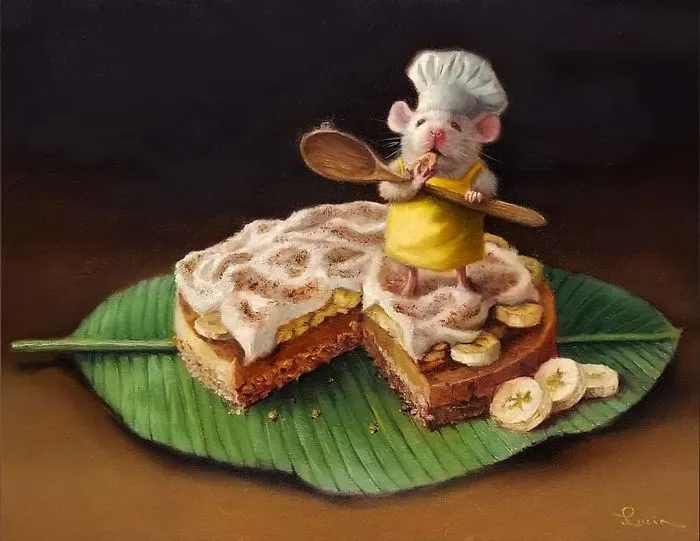 Artist Places Mice In Human Situations In Her 60 Illustrations 