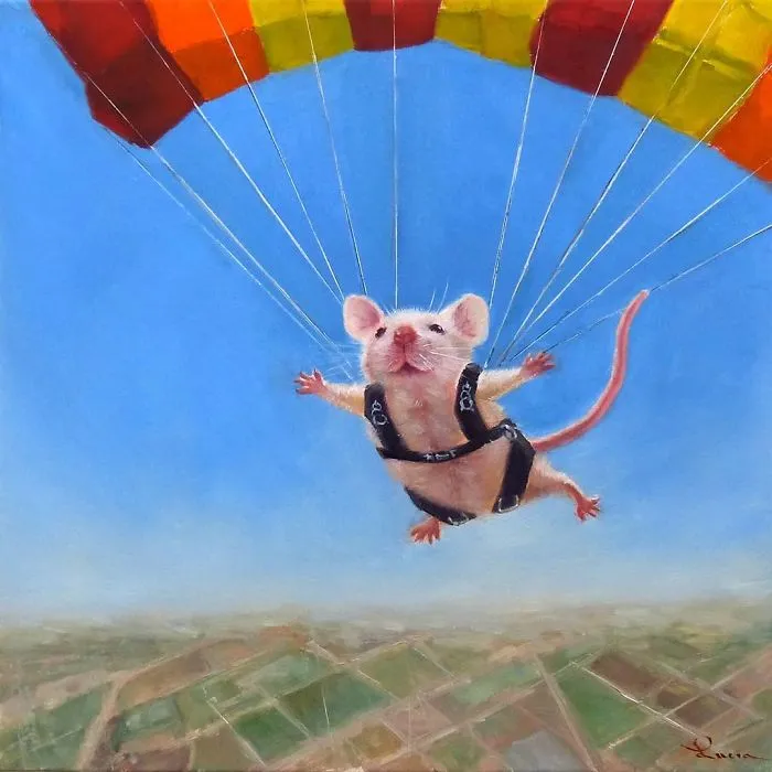 Artist Places Mice In Human Situations In Her 60 Illustrations 