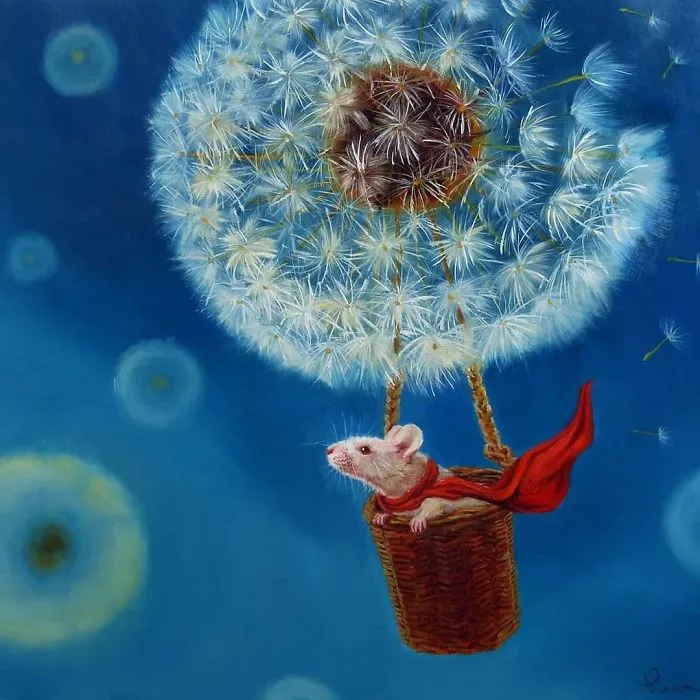 Artist Places Mice In Human Situations In Her 60 Illustrations 