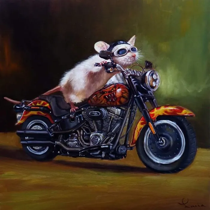 Artist Places Mice In Human Situations In Her 60 Illustrations 