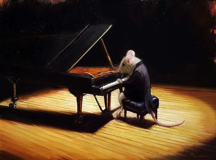 Artist Places Mice In Human Situations In Her 60 Illustrations 