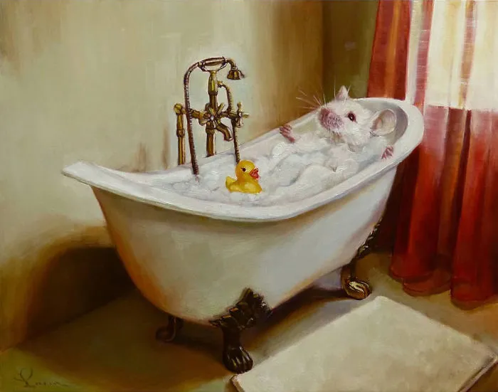 Artist Places Mice In Human Situations In Her 60 Illustrations 
