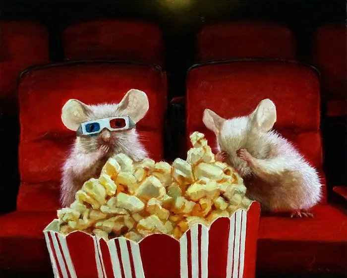 Artist Places Mice In Human Situations In Her 60 Illustrations 