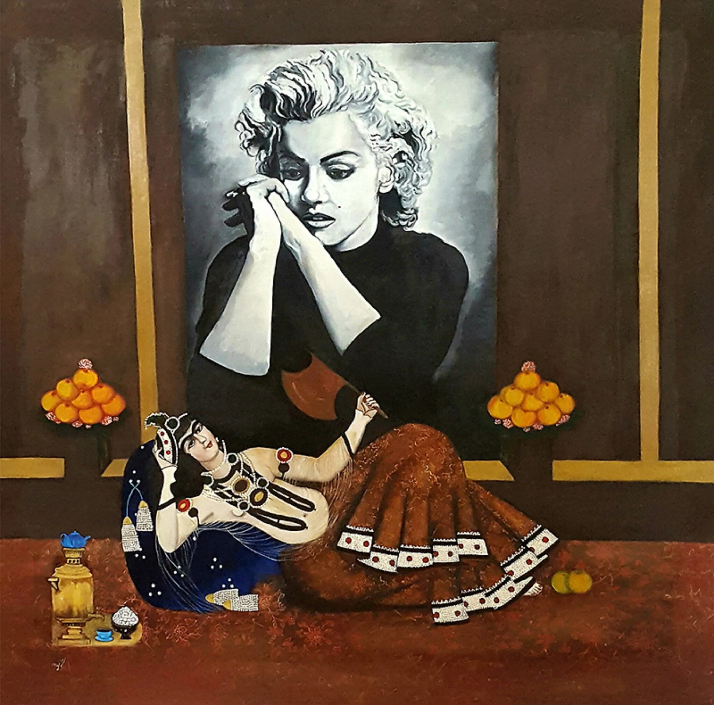Marilyn Monroe Captive Qajar Lady