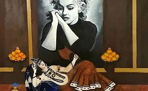 Marilyn Monroe Captive Qajar Lady