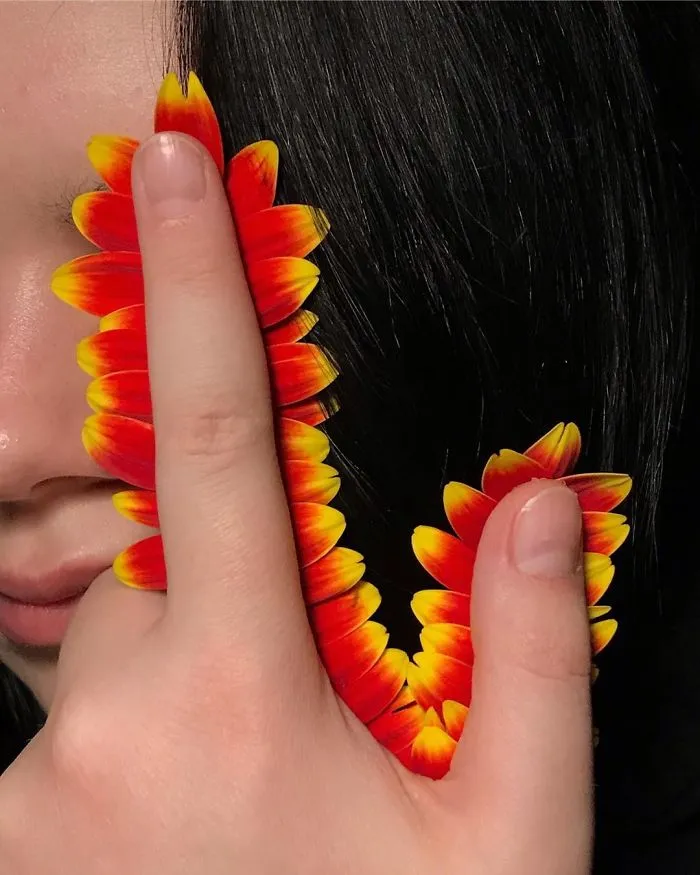 This Russian Artist Dresses Herself And Her Models In Surreal And Weird Costumes Made Out Of Vegetables, Fruits And Plants (74 Pics)