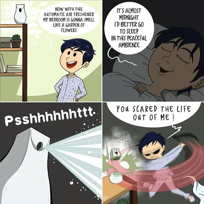 30 Comics About Funny And Silly Things That Happen To Most Of Us