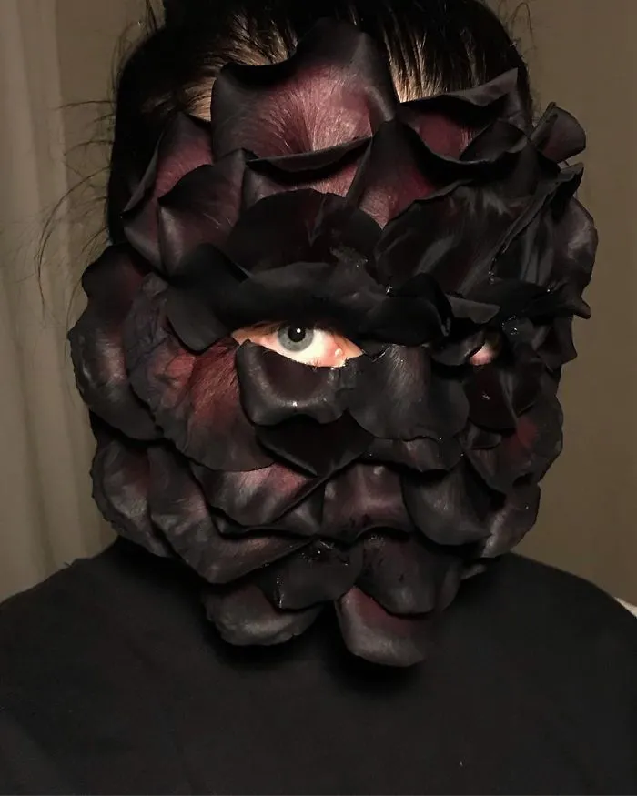 This Russian Artist Dresses Herself And Her Models In Surreal And Weird Costumes Made Out Of Vegetables, Fruits And Plants (74 Pics)