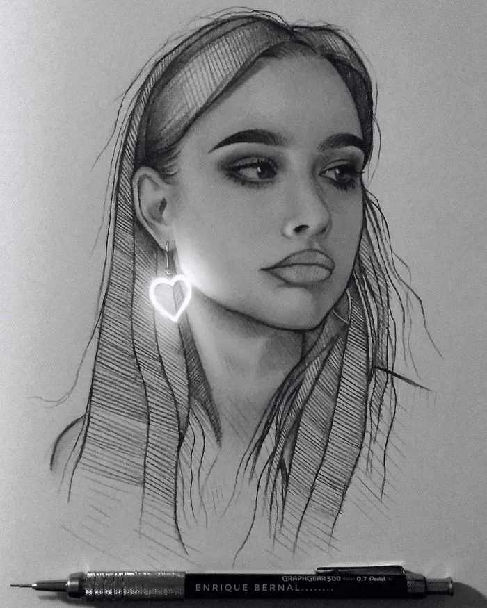Este artista mexicano consigue que sus dibujos reluzcan con una técnica única, y el resultado es alucinante