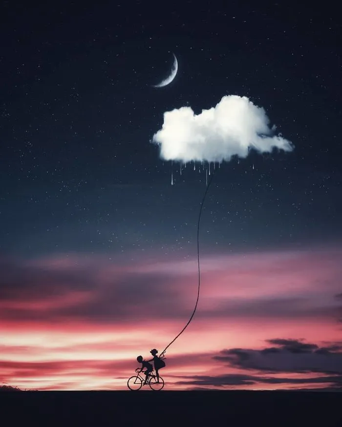 I Turn My Dreams Into Surreal Pictures By Editing Them (61 Pics)