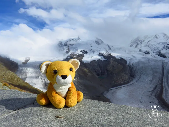Hiking Up To The Summit Of Mount Gornergrat In Zermatt, Switzerland