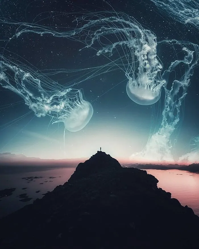 I Turn My Dreams Into Surreal Pictures By Editing Them (61 Pics)