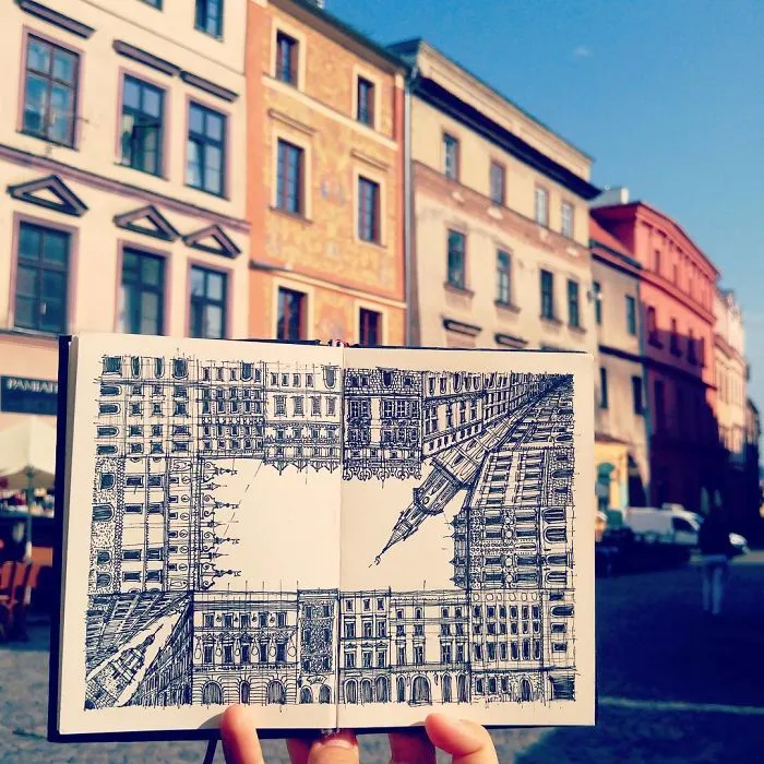 I Started Drawing In Impossible Perspectives To Change The Perception Of What You See