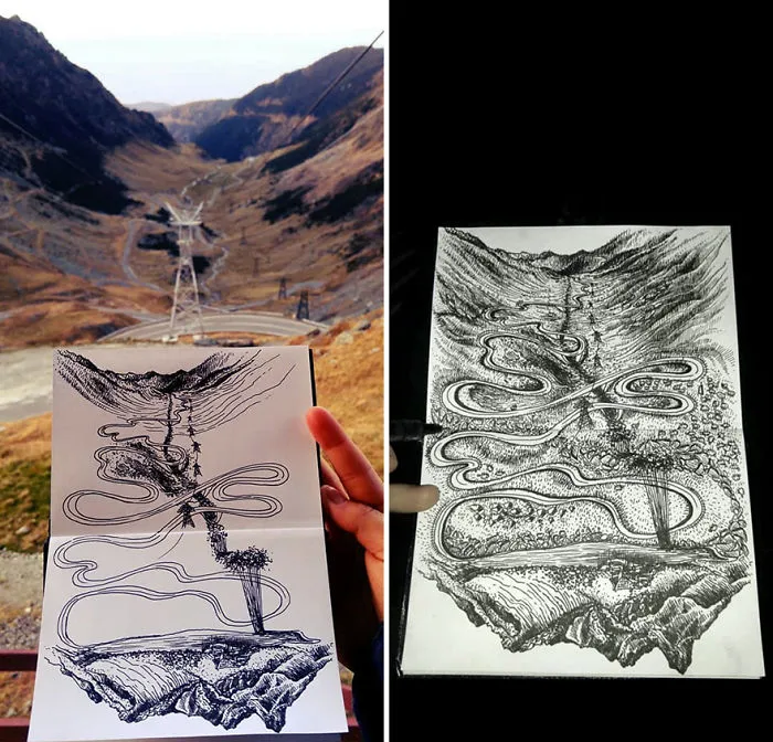I Started Drawing In Impossible Perspectives To Change The Perception Of What You See