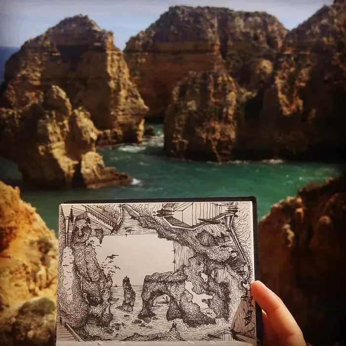 I Started Drawing In Impossible Perspectives To Change The Perception Of What You See