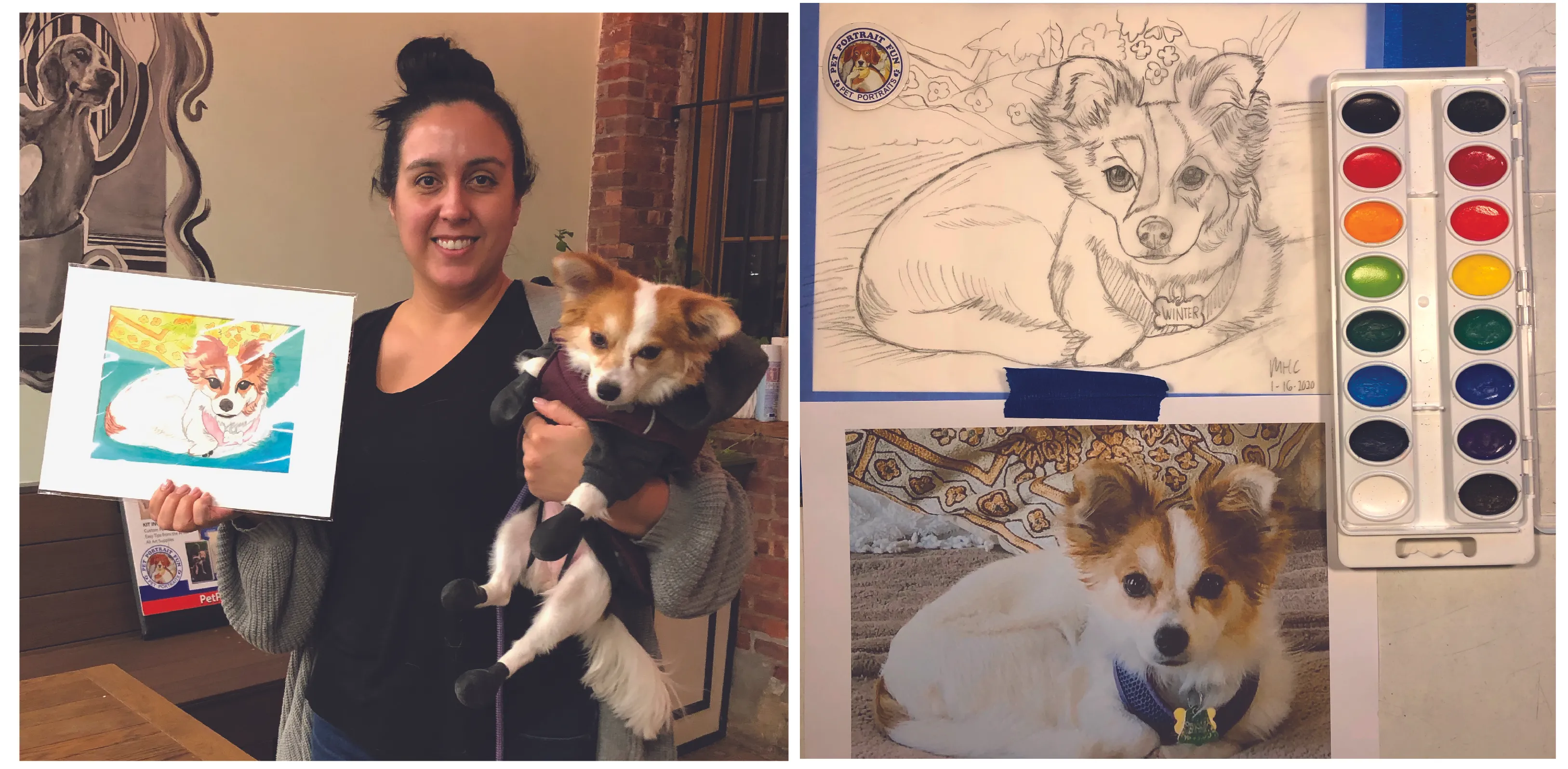 "I Have No Artistic Background But I Painted My Pet Portrait"