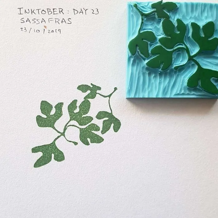 I Made Art With A £5 Rubber Stamp DIY Kit