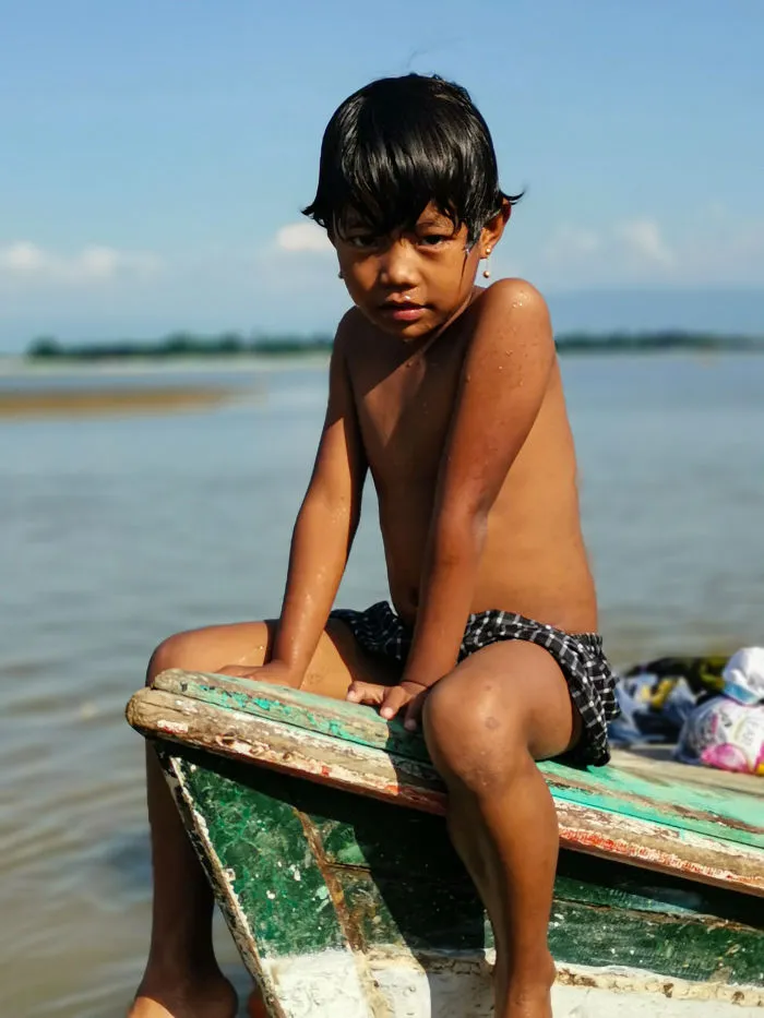 Boy On A Boat