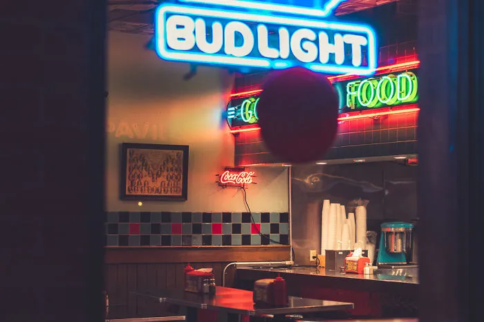 Interior Of Diner, Beale Street