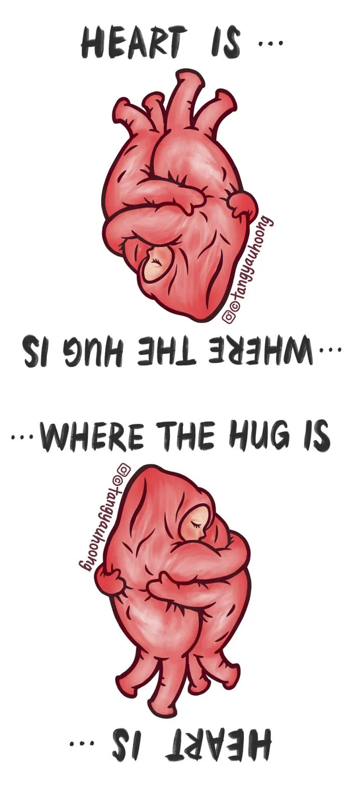 Heart Is Where The Hug Is