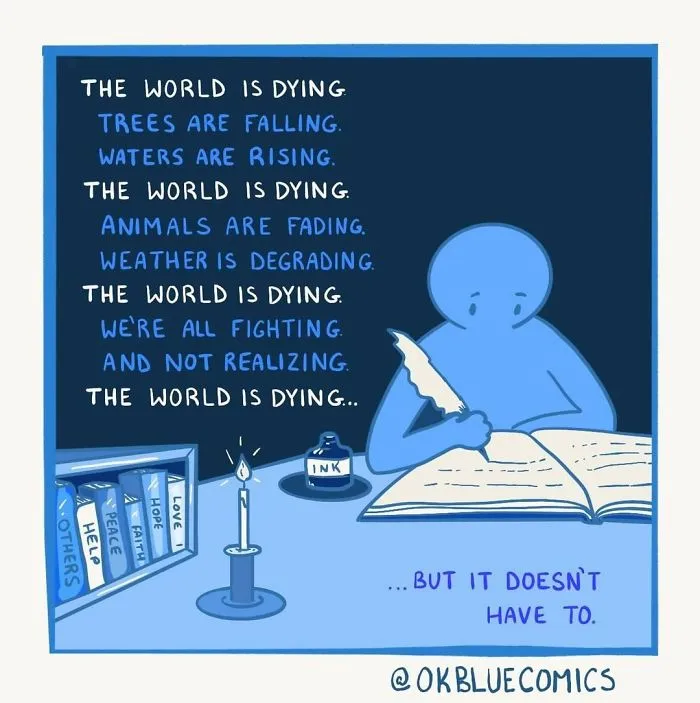 My 30 OkBlue Comics That Are A Result Of Insomnia And Boredom