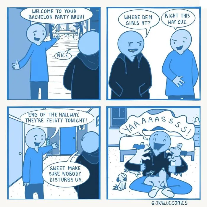 My 30 OkBlue Comics That Are A Result Of Insomnia And Boredom