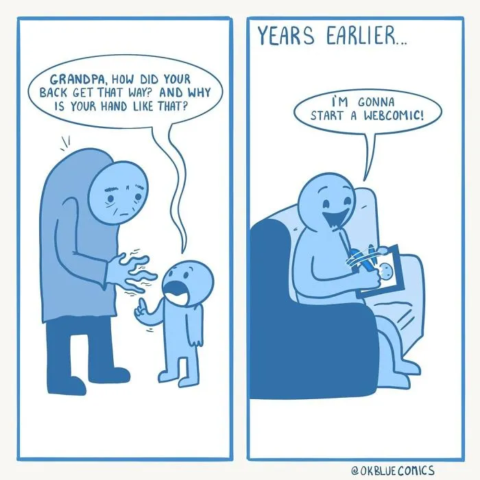 My 30 OkBlue Comics That Are A Result Of Insomnia And Boredom