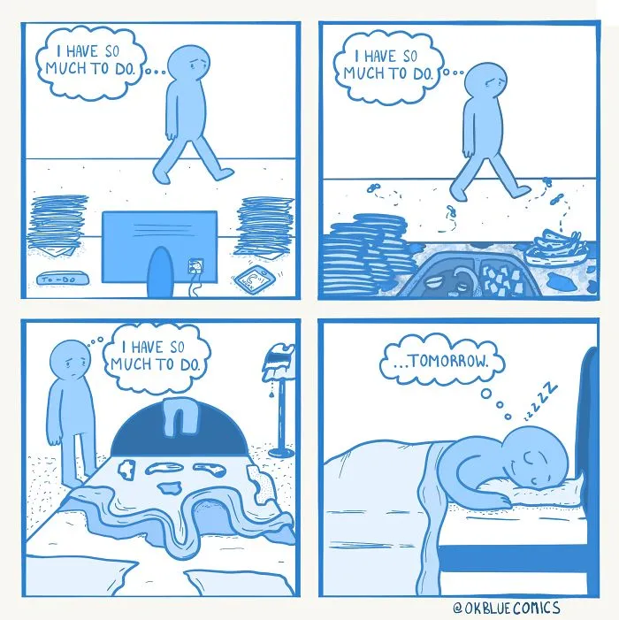 My 30 OkBlue Comics That Are A Result Of Insomnia And Boredom