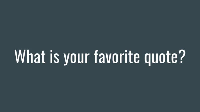 My 10-Question Quiz For Everyone To Get To Know Each Other