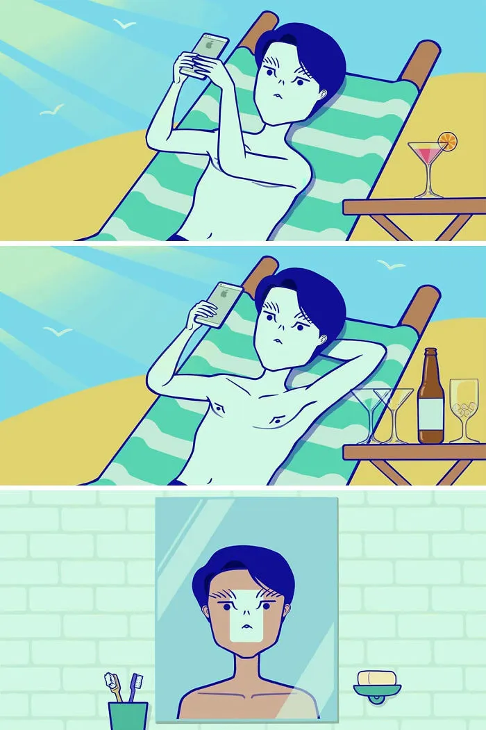 South Korean Artist Inverts The Roles Of People And The Things Around Them In His 30 Absurd Comics