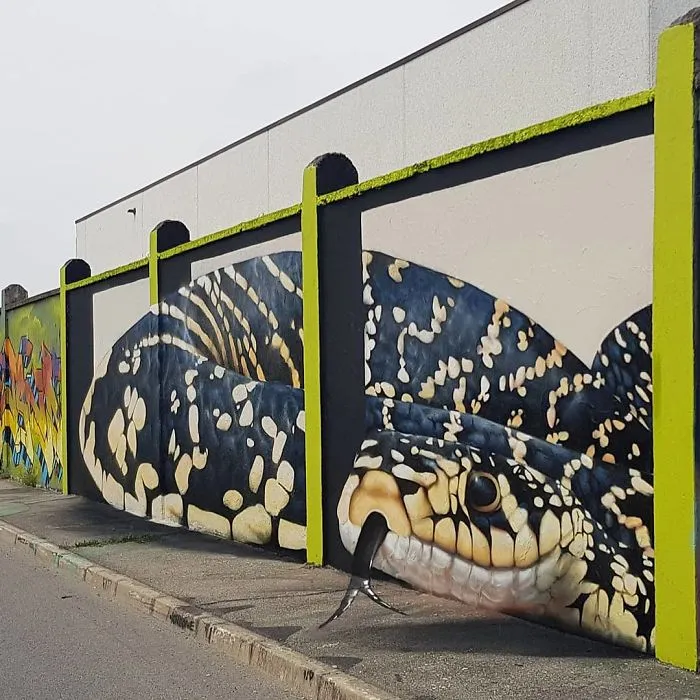 30 Pics Of 3D Street Art That Interacts With Its Surroundings, Created By Caiffa Cosimo