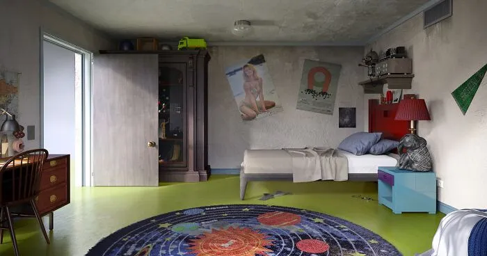 Interior Designers Show How 6 Iconic Cartoon Characters' Bedrooms Would Look In Real Life