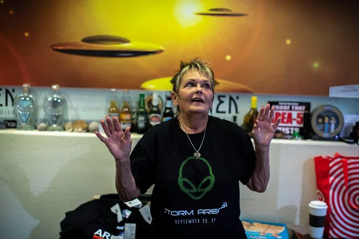 A Worker At The Alien Research Center