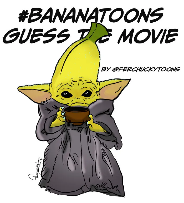 My 'Guess The Movie' Quiz With Funny Bananas (77 Pics)