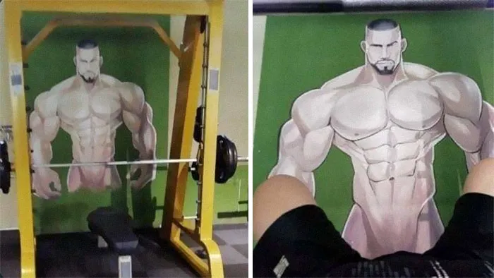 At The Local Gym