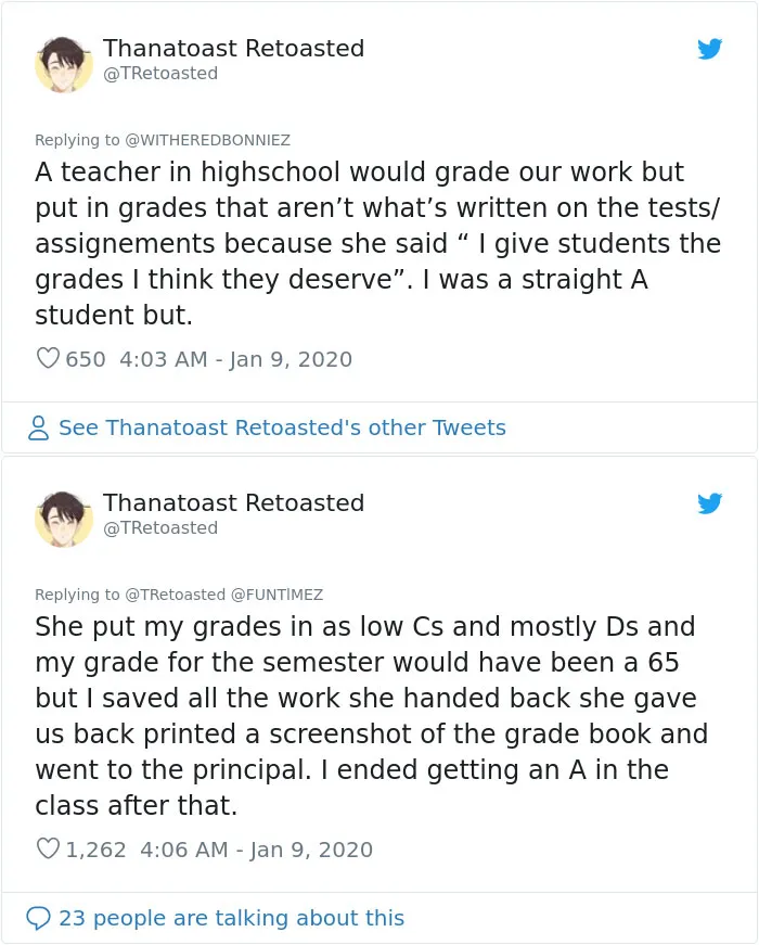 45 People Share The Worst Things Their Teacher Has Done To Them