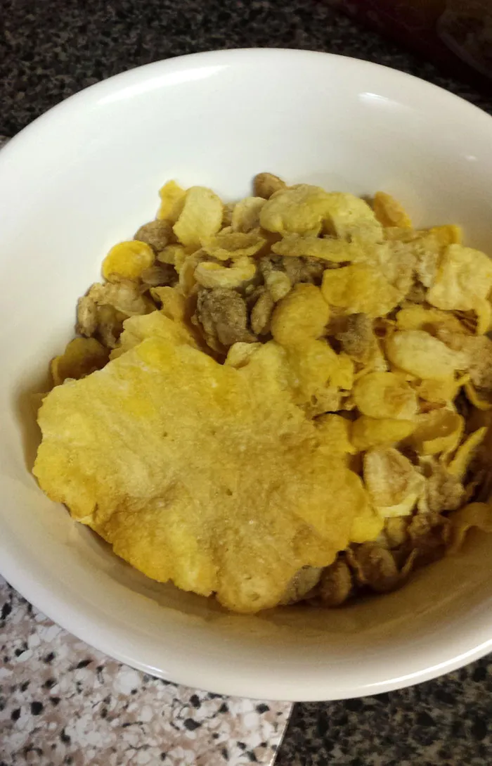 There Was An Abnormally Large Flake In My Cereal