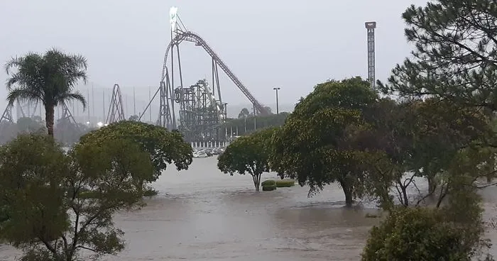 Australia Is Being Devastated By Both Bushfires And Flooding After 'Super Cell' Dumps 300mm Of Rain