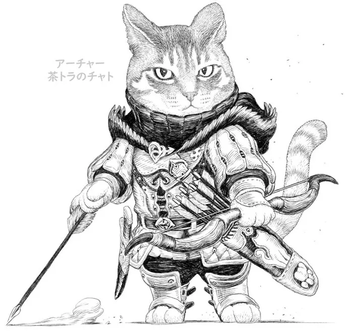 22 Noble Doggo Knights Illustrations By A Japanese Artist