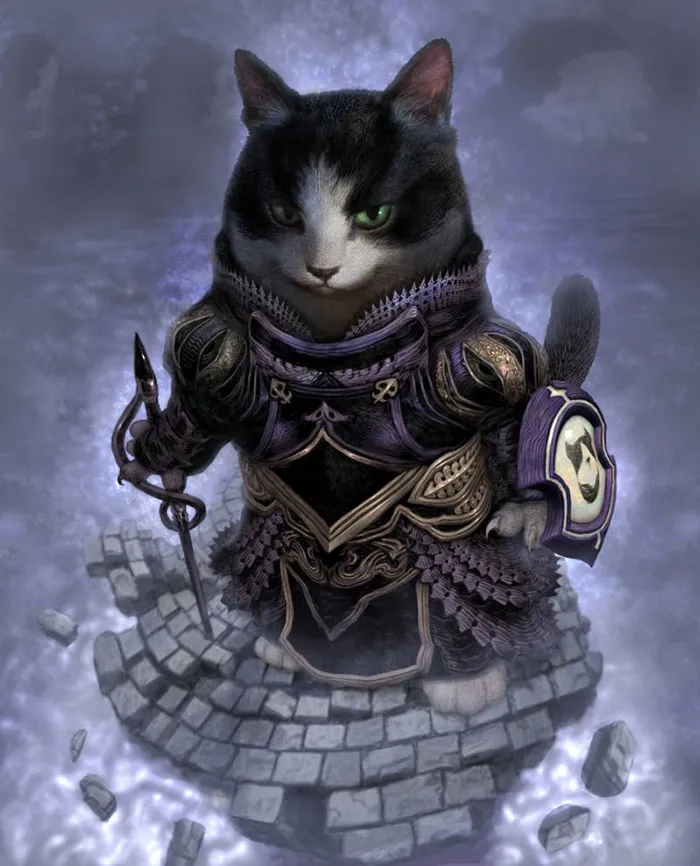 22 Noble Doggo Knights Illustrations By A Japanese Artist