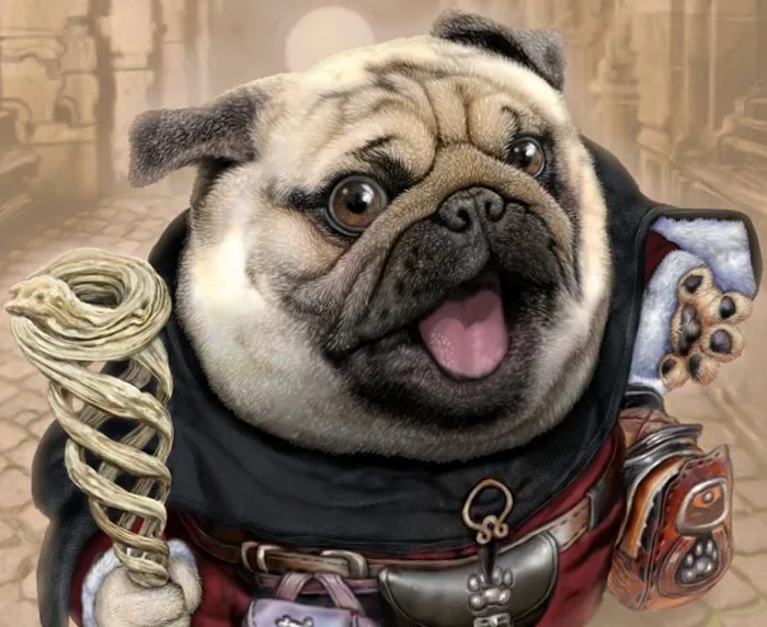 22 Noble Doggo Knights Illustrations By A Japanese Artist