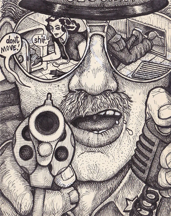 Artist Proves There Are No Limits To Creativity By Creating 35 Different Illustrations Using One Base
